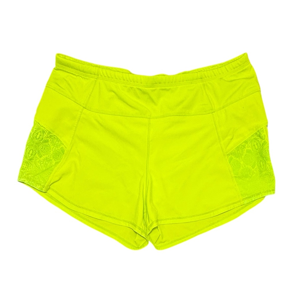 Athleta Neon Yellow Athletic Shorts